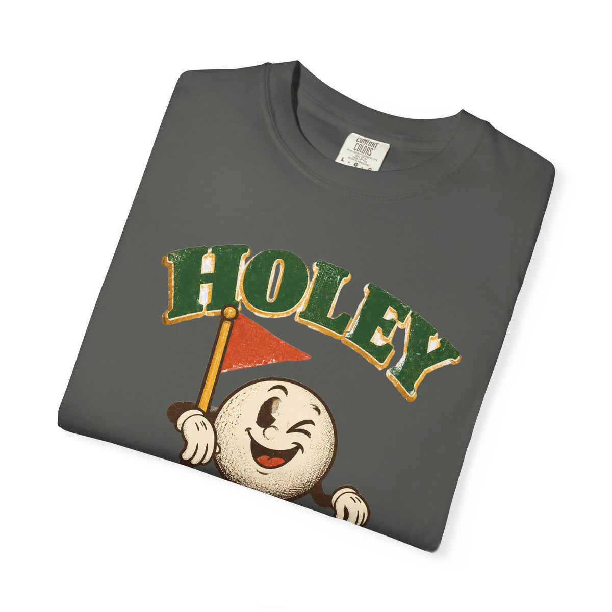 Holey Moley Golf T-Shirt — Vintage Cartoon Golf Ball Tee