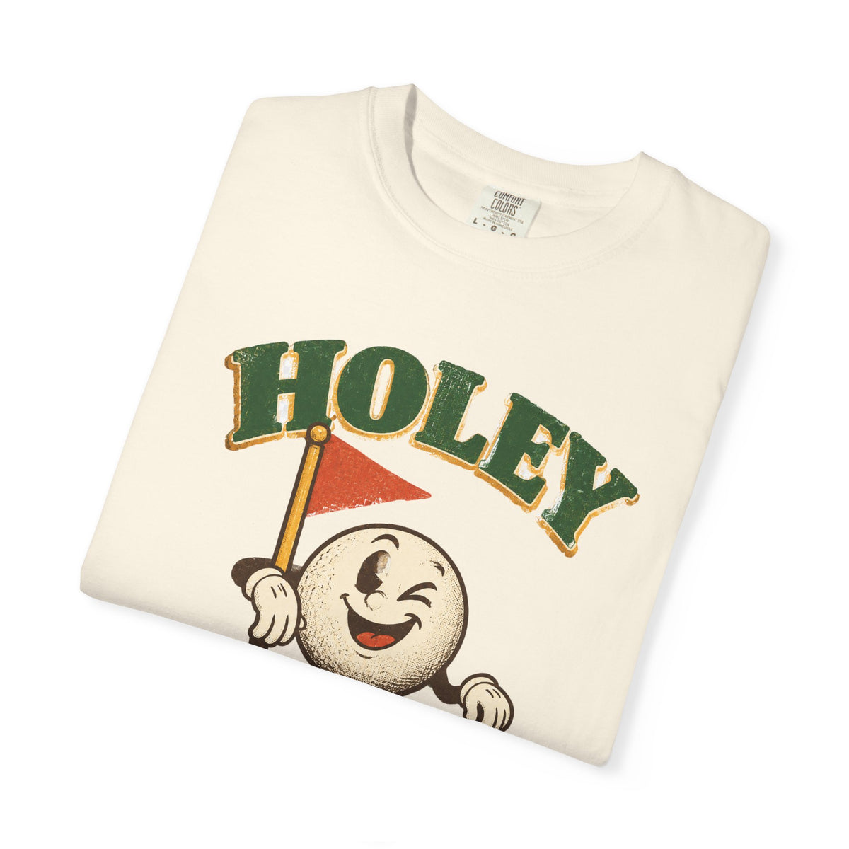 Holey Moley Golf T-Shirt — Vintage Cartoon Golf Ball Tee
